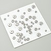80Pcs 4 Style 304 Stainless Steel Beads STAS-YW0001-85-4