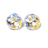 Light AB Style K9 Glass Rhinestone Cabochons RGLA-J033-C-001LA-3