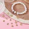 100Pcs 10 Styles Alloy Bead Caps PALLOY-CJ0002-77-6