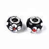 Handmade Lampwork European Beads LAMP-Q029-03K-3