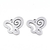 Non-Tarnish 201 Stainless Steel Pendants STAS-S081-007-1