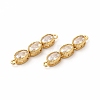 Rack Plating Eco-Friendly Brass Micro Pave Cubic Zirconia Pendants LS-KK-K165-27G-01-3