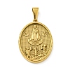 Ion Plating(IP) 304 Stainless Steel Pendants STAS-R231-18G-33-1