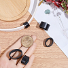 5Pcs 5 Styles Cowhide Sew on Leather Belt Loop for Bag Strap FIND-CL0001-74A-3