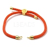 Nylon Cords Bracelet Makings Fit for Connector Charms AJEW-P116-01G-05-2