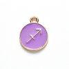 Alloy Enamel Pendants LS-X-ENAM-S124-01B-01F-2