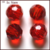 Imitation Austrian Crystal Beads SWAR-F021-10mm-227-1