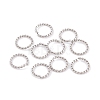 Non-Tarnish 304 Stainless Steel Qulck Link Rings FIND-Q103-04P-1