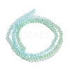Transparent Painted Glass Beads Strands DGLA-A034-T1mm-A16-5