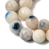 Natural Blue Ice Glacierite Stone Beads Strands G-G078-A01-02-3