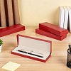 Plastic Pen Gift Packing Boxes CON-WH0001-85A-02-4