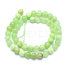 Natural White Jade Beads Strands G-K310-C14-8mm-2