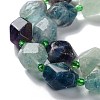 Natural Fluorite Beads Strands G-C182-15-02-4