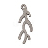 Non-Tarnish 201 Stainless Steel Pendants STAS-D244-06P-2