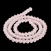 Transparent Glass Beads Strands EGLA-A034-T4mm-MD22-4