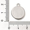 304 Stainless Steel Pendant Cabochon Settings STAS-I321-60P-3