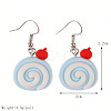 Food Theme Resin Dangle Earrings FS-WGC167F-13-1