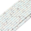 Dyed Synthetic Imperial Jasper Beads Strands G-P575-B09-4x1mm-04-2