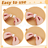 30Pcs 3 Colors Plastic Bikini Clips FIND-AR0006-50-3