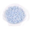 Transparent Spray Painted Glass Beads X1-EGLA-N018-4mm-05-1