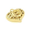 Hollow Brass Pendants for Valentine's Day KK-M289-03G-G-2
