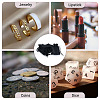20Pcs Rectangle Polyester Imitation Burlap Packing Pouches Drawstring Bags ABAG-TA0001-95D-7