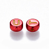 Plating Acrylic Beads MACR-T038-02-2