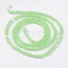 Imitation Jade Glass Beads Strands X-GLAA-R135-2mm-36-2