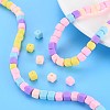 Handmade Polymer Clay Beads Strands CLAY-T020-09F-6