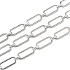 Tarnish Resistant Handmade 304 Stainless Steel Link Chains LS-CHS-M004-01P-1