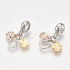 Alloy European Dangle Charms X-MPDL-S066-077-2