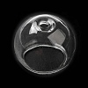 Transparent Glass Bead Cone GLAA-G100-01B-01-2