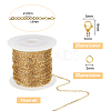 65.8 Feet 2 Colors Brass Cable Chains CHC-BC0001-14-2