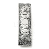Rectangle with Moon Phase Pattern Alloy Hair Barrettes PHAR-G011-01AS-2