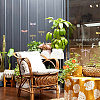 12Sets 6 Style PVC 3D Imitation Hollow Out Dragonfly Wall Stickers DIY-CF0001-04-7