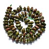 Natural Unakite Beads Strands G-K245-H12-01-2