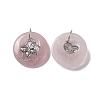 Natural & Synthetic Mixed Stone Pendants G-P484-01P-3