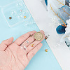 9Pcs 3 Styles Alloy Bead Cap Pendant Bails FIND-DR0001-20A-3