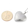 201 Stainless Steel Cable Chain Necklaces NJEW-M050-04C-P-1-5