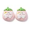 Cat Theme Opaque Resin Cabochons CRES-Z010-01A-1