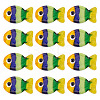 12Pcs Handmade Lampwork Beads LAMP-TA0001-74D-2