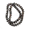 Transparent Electroplat Glass Beads Strands EGLA-P062-01A-HP01-2