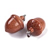 Synthetic Goldstone Pendants G-Q172-08P-03-2