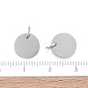 Anti-Tarnish 304 Stainless Steel Pendants STAS-I311-32C-P-4