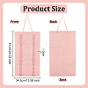 Soft Felt & Wood Wall-Mounted  Display Bags ODIS-WH0330-001A-2