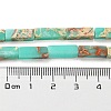 Synthetic Imperial Jasper Dyed Beads Strands G-D077-C01-08-5