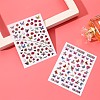 Embroidery Style Nail Decals Stickers MRMJ-R112-Z-DM4-2