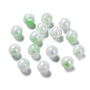 Two Tone Opaque Acrylic Beads LS-SACR-P024-01B-W03-1