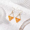 Handmade Glass Seed Beads Rhombus Dangle Earrings EJEW-MZ00542-03-1