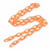 Handmade Transparent ABS Plastic Cable Chains KY-S166-001F-3